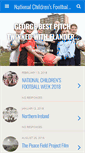 Mobile Screenshot of childrensfootballalliance.com